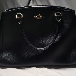 Coach Black Satchel Bag